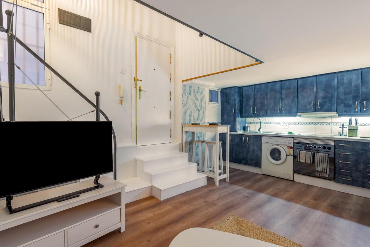 1 Bedroom 1 Bathroom Furnished - Lavapies - Duplex Madrid Luaran gambar